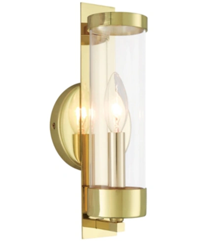 Livex Castleton Wall Sconce In Polished Bronze