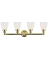 Livex 4-light Bath Vanity In Polished B