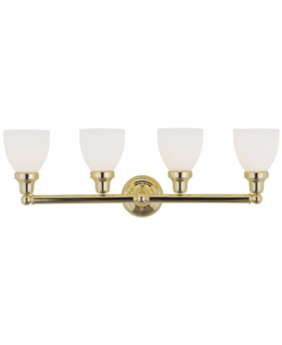 Livex 4-light Bath Vanity In Polished B