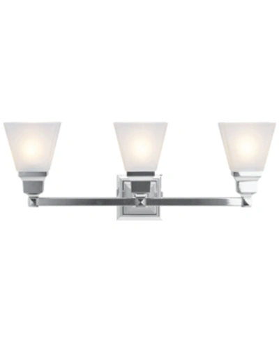Livex Missions Vanity Light In Polished Chrome