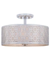 Safavieh Vera Flush Mount In Grey
