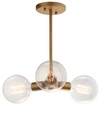 Safavieh Harkin 3-light 18in Adjustable Pendant In Bronze