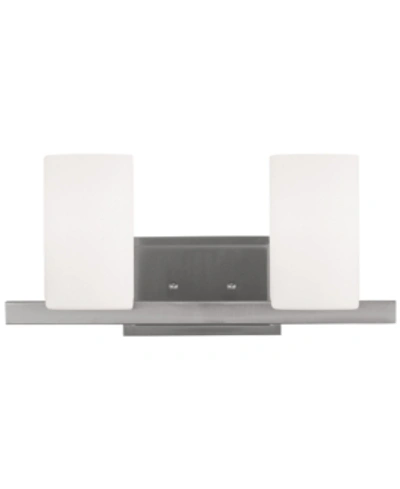 Livex Astoria Wall 2-light Vanity In Brushed Ni