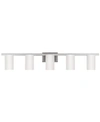Livex Astoria 5-light Vanity Bar In Silver
