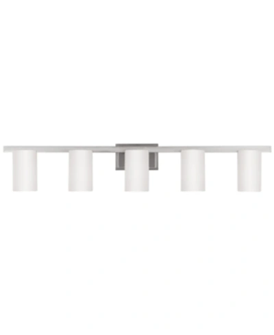 Livex Astoria 5-light Vanity Bar In Silver