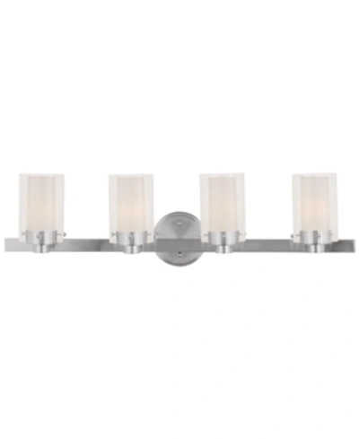 Livex Manhattan 4-light Vanity In Silver