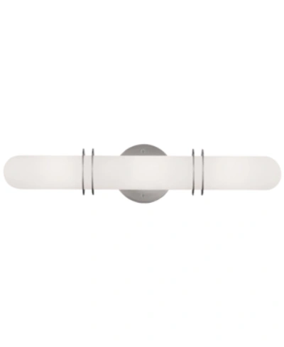 Livex Pelham Vanity Light In Brushed Nickel