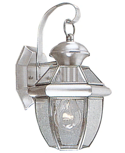 Livex Monterey Wall Lantern In Brushed Ni