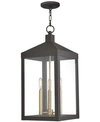 Livex Nyack 3-light Pendant In Bronze