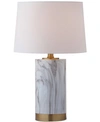 Safavieh Clarabel Marble 18.25-inch Table Lamp In Marble