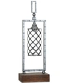 Crestview Baker Table Lamp In Chrome