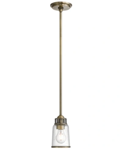Livex Lawrenceville Mini Pendant In Antique Bronze
