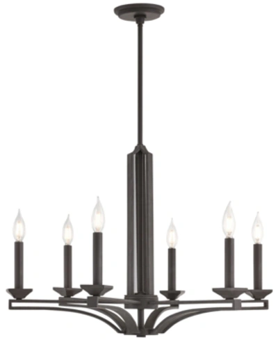 Livex Trumbull 6-light Chandelier In Bronze