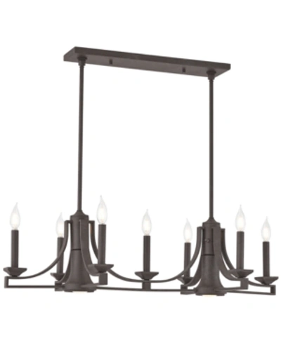 Livex Trumbull 9-light Chandelier In Dark Brown