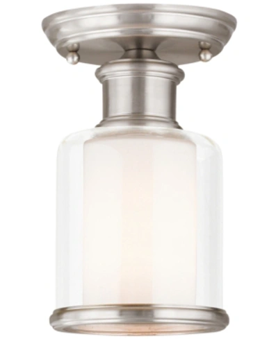 Livex Middlebush Flush Mount Light In Brushed Nickel