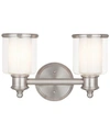 Livex Middlebush Vanity Light In Brushed Nickel