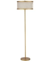 Safavieh Evie Mesh Floor Lamp In Gold