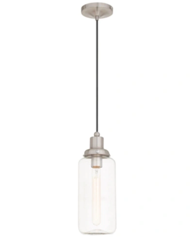 Livex Signature 1-light 5" Mini Pendant In Silver