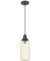 Livex Signature 1-light 5" Mini Pendant In Dark Brown