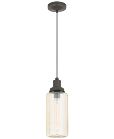 Livex Signature 1-light 5" Mini Pendant In Dark Brown