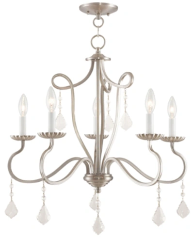 Livex Callisto 5-light Chandelier In Silver