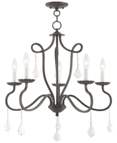Livex Callisto 5-light Chandelier In Dark Brown