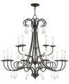 Livex Daphne 15-light Chandelier In English Bronze