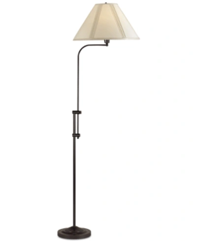 Cal Lighting Floor Lamp With Adjustable Pole In Dark Bronze