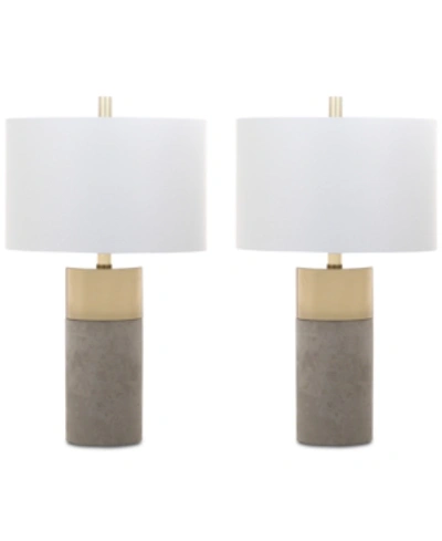 Safavieh Brown Table Lamp In Multi