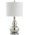 Jonathan Y Anya Table Lamp In Silver