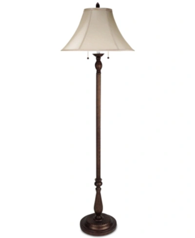 Cal Lighting Solber Floor Lamp In Antique Russet