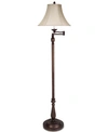 Cal Lighting Indo Swing Arm Floor Lamp In Ant Rt