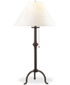 CAL LIGHTING 75W IRON TABLE LAMP WITH PULL CHAIN