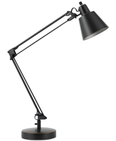 Cal Lighting Udbina Desk Lamp With Adjustable Arms In Dark Bronze