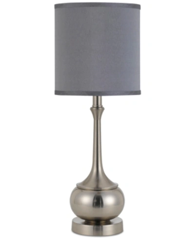 Cal Lighting Tapron Accent Lamp In Brushed Steel