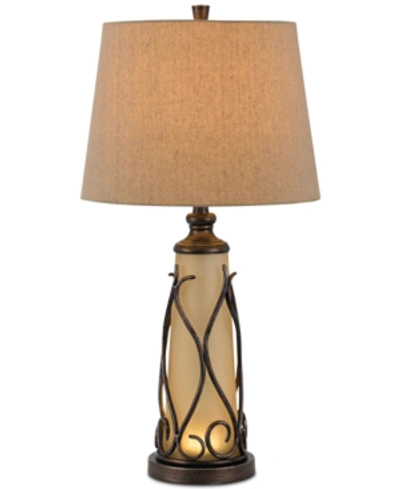 CAL LIGHTING 150W 3-WAY TAYLOR TABLE LAMP WITH 1W LED