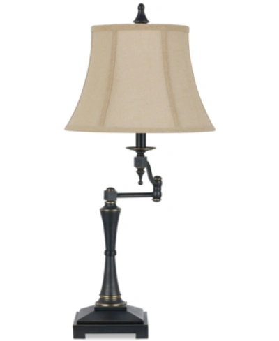 Cal Lighting Madison Swing Arm Table Lamp In Oil Rubbed