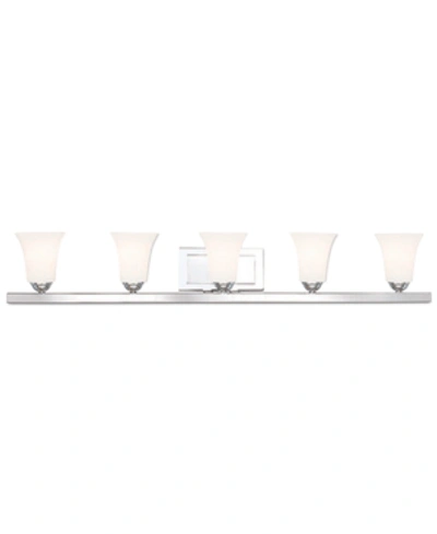 Livex Ridgedale Metal 5-light Vanity In Chrome