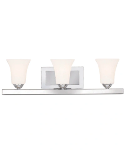 Livex Ridgedale Metal 3-light Vanity In Chrome