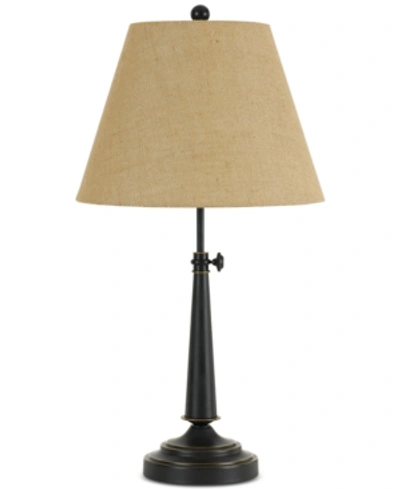 Cal Lighting Madison Table Lamp In Dark Bronze