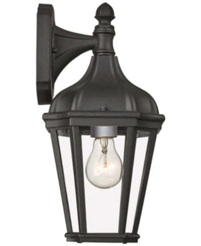 Livex Morgan Outdoor Wall Lantern In Textured Black