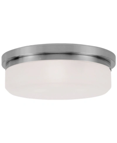 Livex Pennington Light Semi Flush In Brushed Nickel