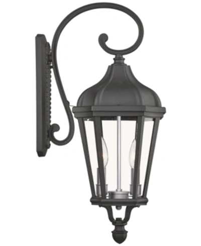 Livex Morgan 2-light Outdoor Wall Lantern In Bronze