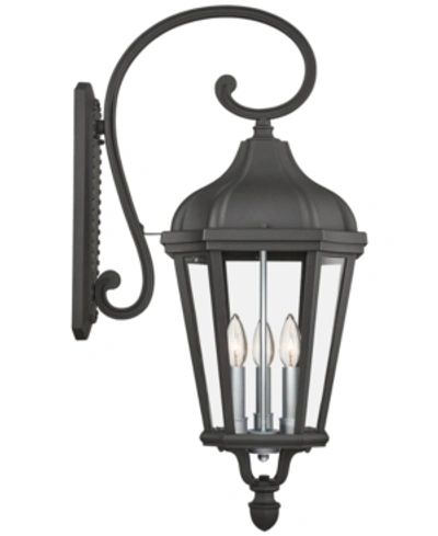 Livex Morgan 3-light Outdoor Wall Lantern In Bronze