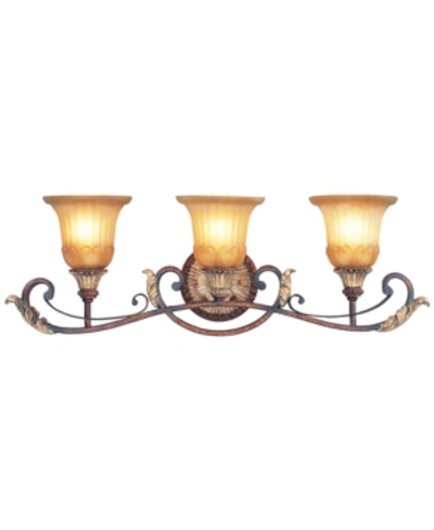 Livex Villa Verona 3-light Bath Vanity In Verona Bro