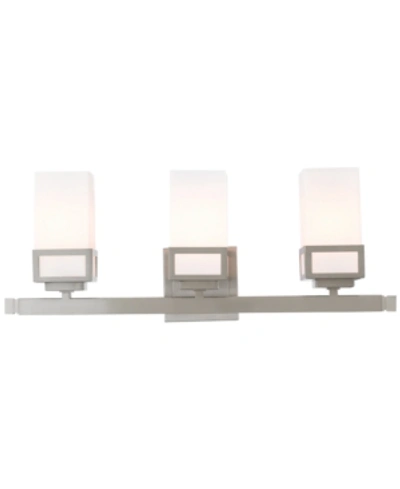 Livex Harding 3-light Vanity In Brushed Nickel