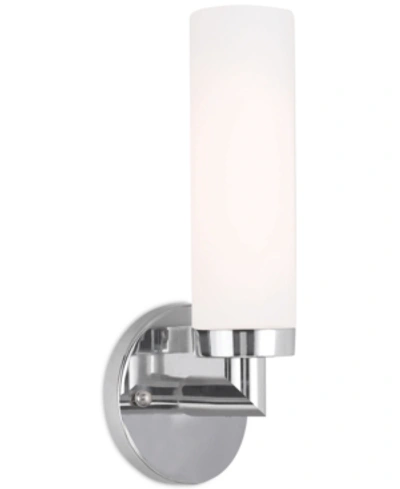 Livex Aero Sconce In Silver