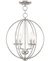 Livex Arabella 15" Pendant In Polished Chrome