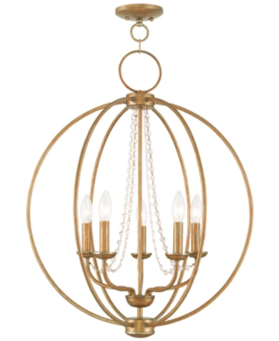 Livex Arabella 22" Pendant In Gold