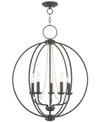 Livex Arabella 22" Pendant In Bronze